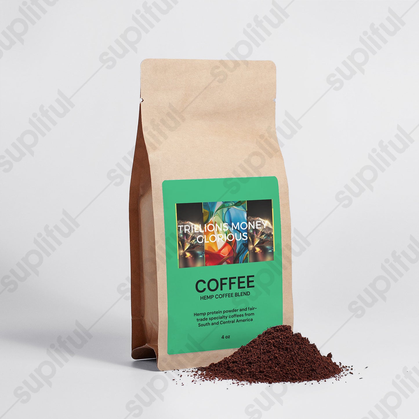 Hemp Coffee Blend - Medium Roast 4oz