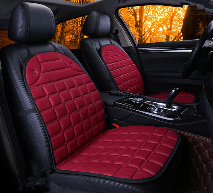 Automobile heating cushion